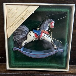 Hallmark Vintage Rocking Horse ornament from 1984